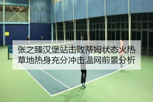 张之臻汉堡站击败蒂姆状态火热 草地热身充分冲击温网前景分析